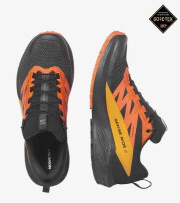 Salomon SENSE RIDE 5 GTX Black/Scar
