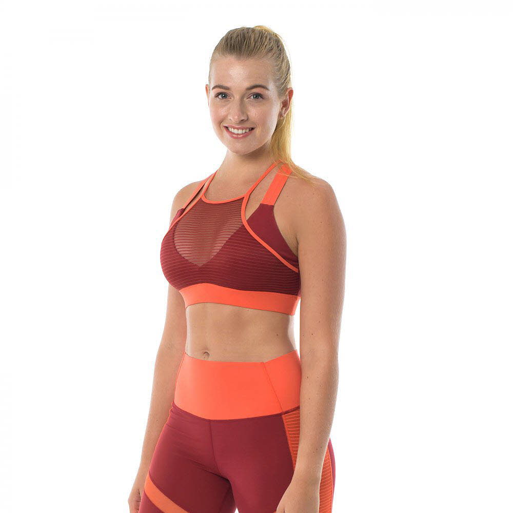 Beachbody SHEER STRIPE BRA, Women's