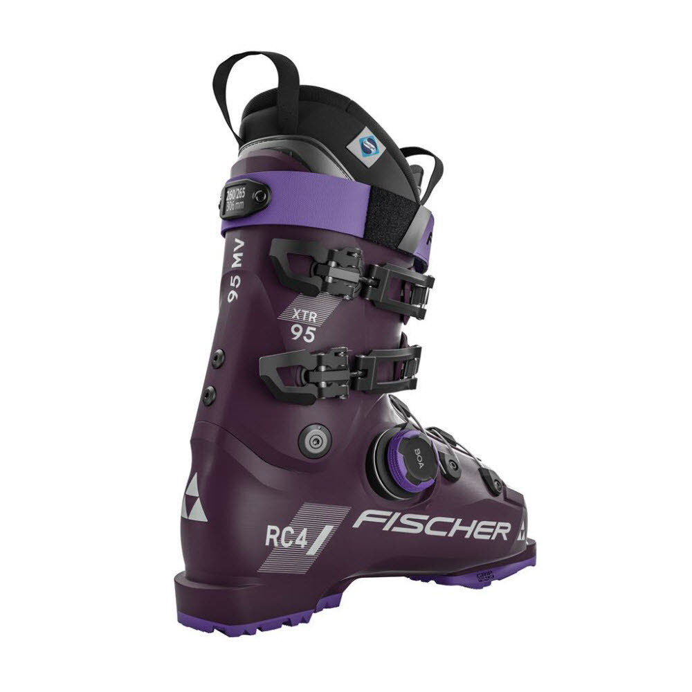 Fischer XTR RC4 95 MV BOA GW WINEBERRY/W