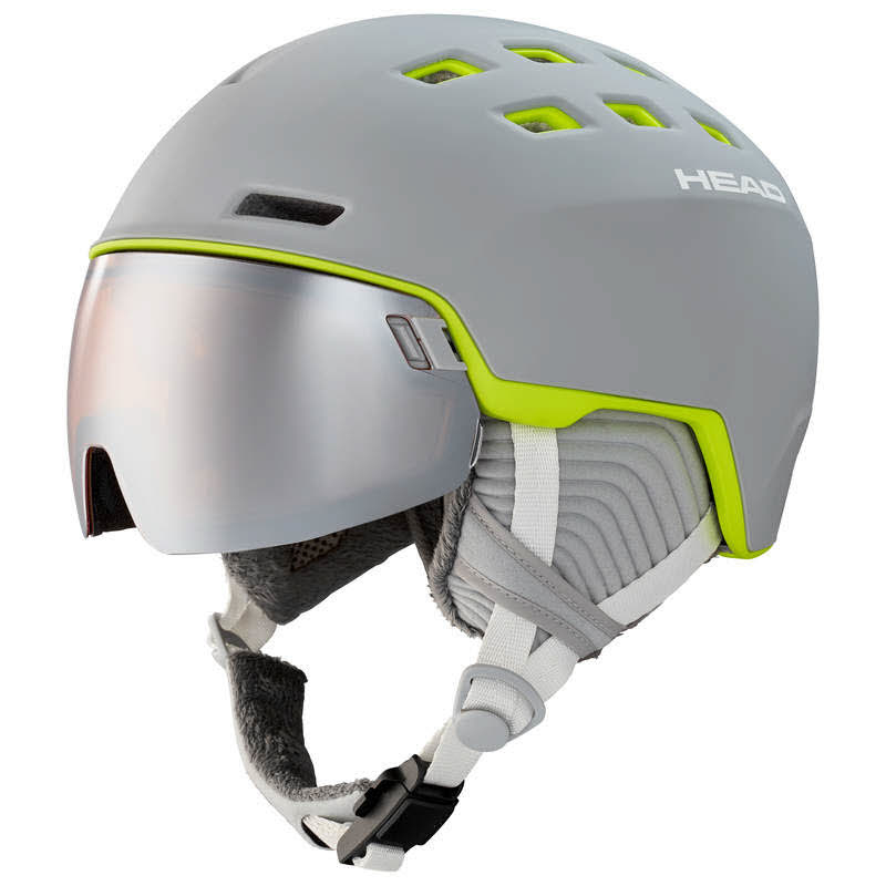 Head RACHEL grey/lime