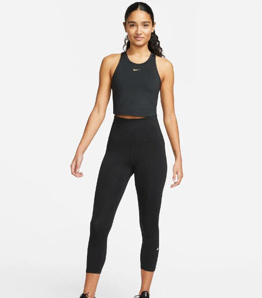 NIKE DRI-FIT ONE WOMEN'S HIGH-,BLA