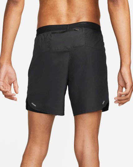 NIKE DRI-FIT STRIDE MEN'S 7 2-,BLA