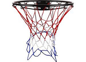 V3TEC Basketballkorb mit Netz,rot-w